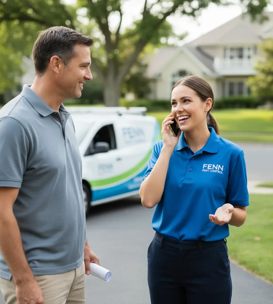 Fenn Pest Control customer support in Hesston